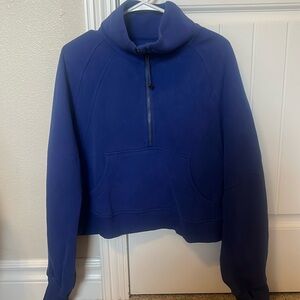 lululemon athletica Navy Half-Zip Pullover Jacket